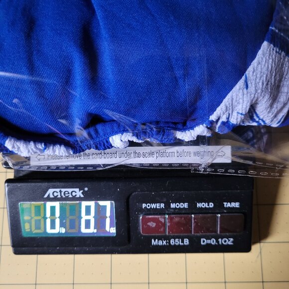 Alfani Pretty Blue & White Swirl Design Pullover Style Top Plus Size 3X - Picture 6 of 6